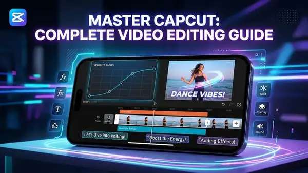 CapCut Video Editing Masterclass 2026: A to Z Complete Guide Cover image for CapCut Video Editing Masterclass 2026: A to Z Complete Guide