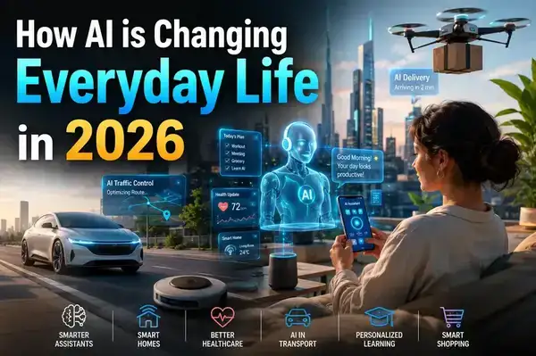 How AI is Changing Everyday Life in 2026 Cover image for How AI is Changing Everyday Life in 2026